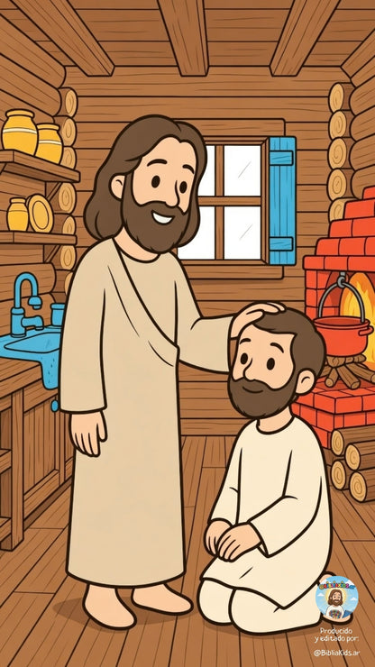 Libro para colorear "Las aventuras de Jesús" + BONOS